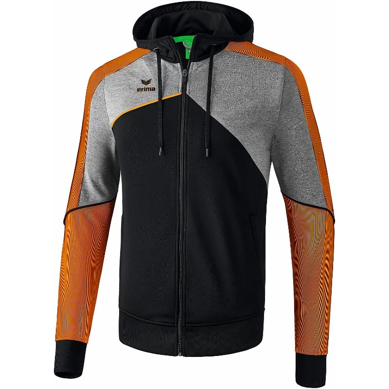Erima Premium One 2.0 Trainingsjacke Mit Kapuze 1 Erima Premium One 2.0 Trainingsjacke Mit Kapuze