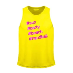 HANDBALL2GO Beach-Shirt Hashtag