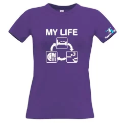 HANDBALL2GO Fun-Shirt "My Life" Damen