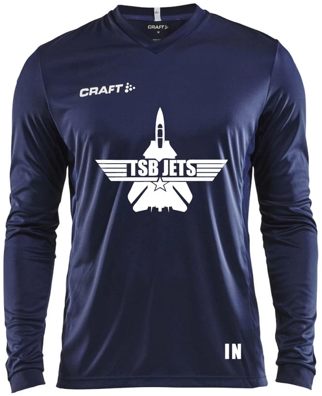 Craft TSB SG SQUAD JERSEY SOLID LS JR 1 Craft TSB SG SQUAD JERSEY SOLID LS JR