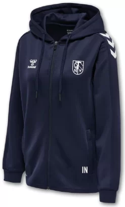 Hummel TSV Bartenbach HmlCORE XK POLY ZIP HOOD SWEAT WOMAN