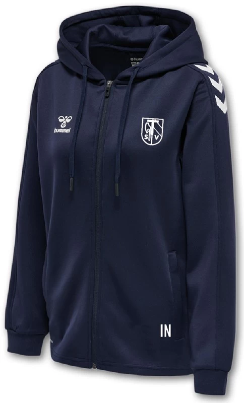 Hummel TSV Bartenbach HmlCORE XK POLY ZIP HOOD SWEAT WOMAN 1 Hummel TSV Bartenbach HmlCORE XK POLY ZIP HOOD SWEAT WOMAN